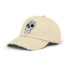 Load image into Gallery viewer, Mike Rita - Reets Sugar Skull Distressed Cap