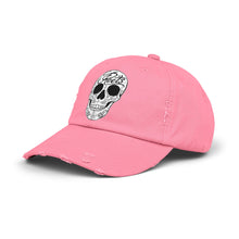 Load image into Gallery viewer, Mike Rita - Reets Sugar Skull Distressed Cap