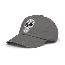 Load image into Gallery viewer, Mike Rita - Reets Sugar Skull Distressed Cap