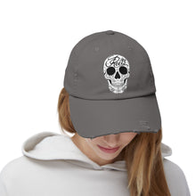 Load image into Gallery viewer, Mike Rita - Reets Sugar Skull Distressed Cap