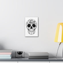 Load image into Gallery viewer, Mike Rita - Reets Sugar Skull Canvas Stretched