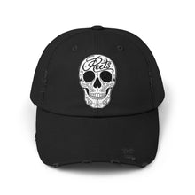 Load image into Gallery viewer, Mike Rita - Reets Sugar Skull Distressed Cap