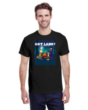 Load image into Gallery viewer, Got Land? Fire Men's Tee