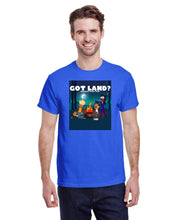 Load image into Gallery viewer, Got Land? Fire Men's Tee