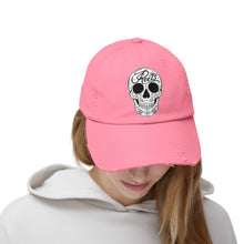 Load image into Gallery viewer, Mike Rita - Reets Sugar Skull Distressed Cap
