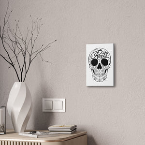 Mike Rita - Reets Sugar Skull Canvas Stretched