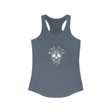 Load image into Gallery viewer, Mike Rita - Reets Sugar Skull Women&#39;s Ideal Racerback Tank
