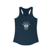 Load image into Gallery viewer, Mike Rita - Reets Sugar Skull Women&#39;s Ideal Racerback Tank
