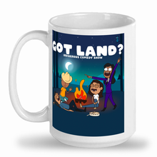 Load image into Gallery viewer, Got Land? Fire Ceramic Mug
