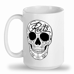 Mike Rita - Reets Sugar Skull 15 oz Ceramic Mug