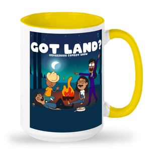 Got Land? Fire Ceramic Mug