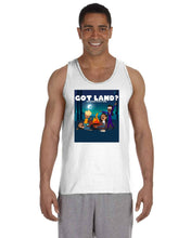 Load image into Gallery viewer, Got Land? Fire Men&#39;s Tank
