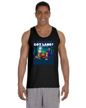 Load image into Gallery viewer, Got Land? Fire Men&#39;s Tank
